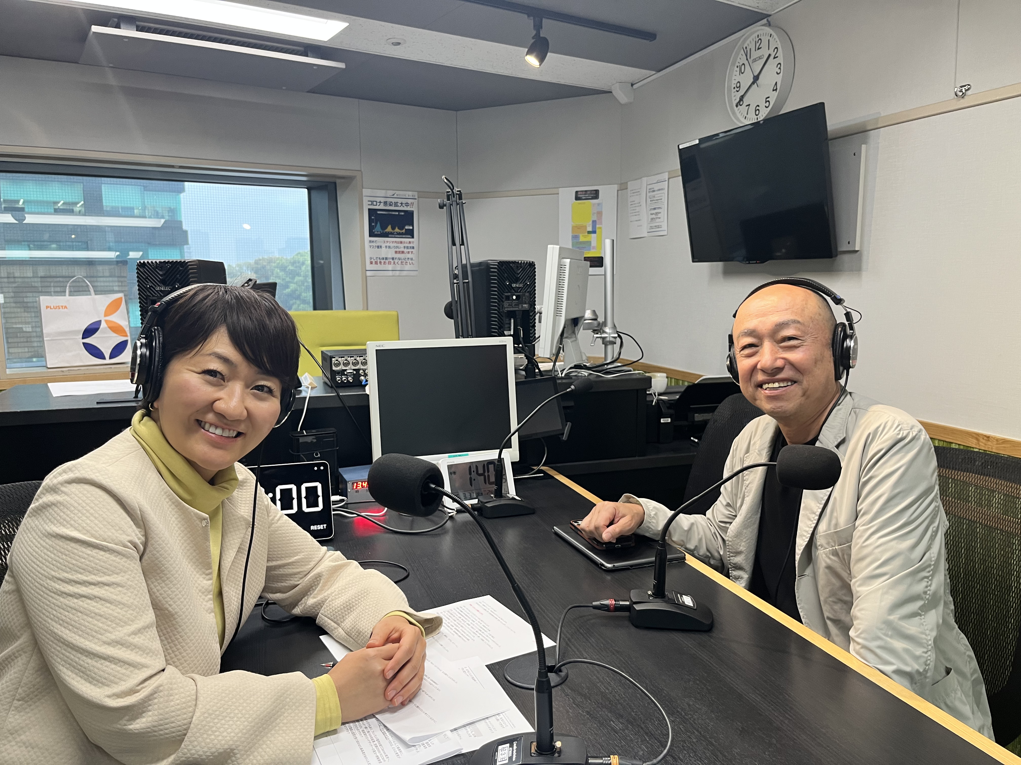 西濱浩次氏 スタジオ収録