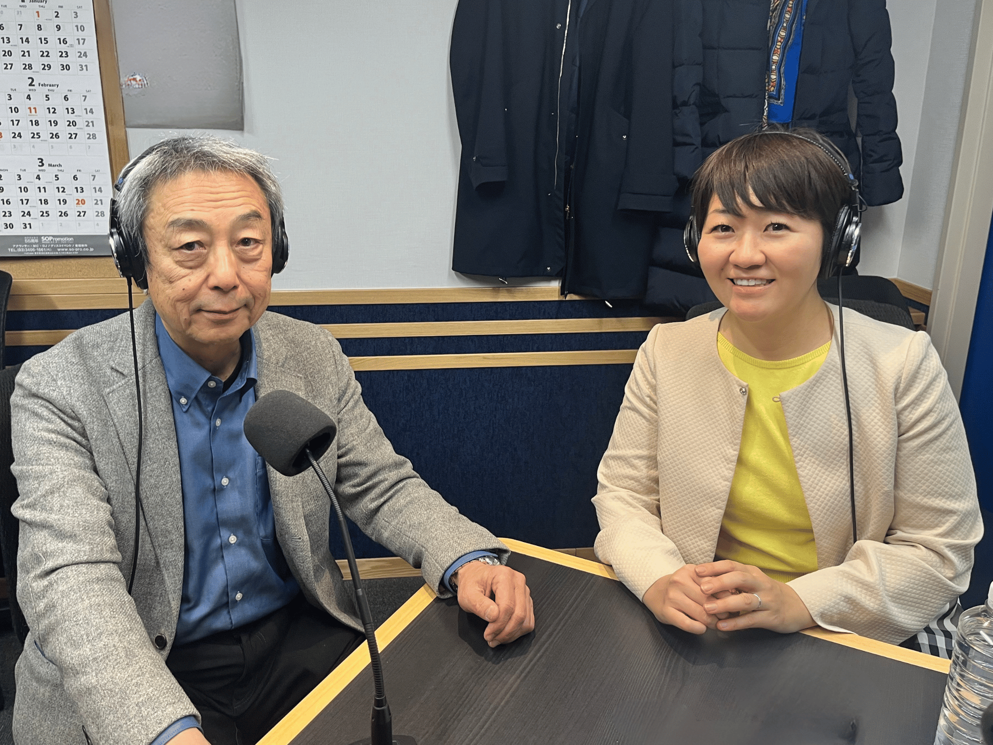 竹山聖氏 収録風景